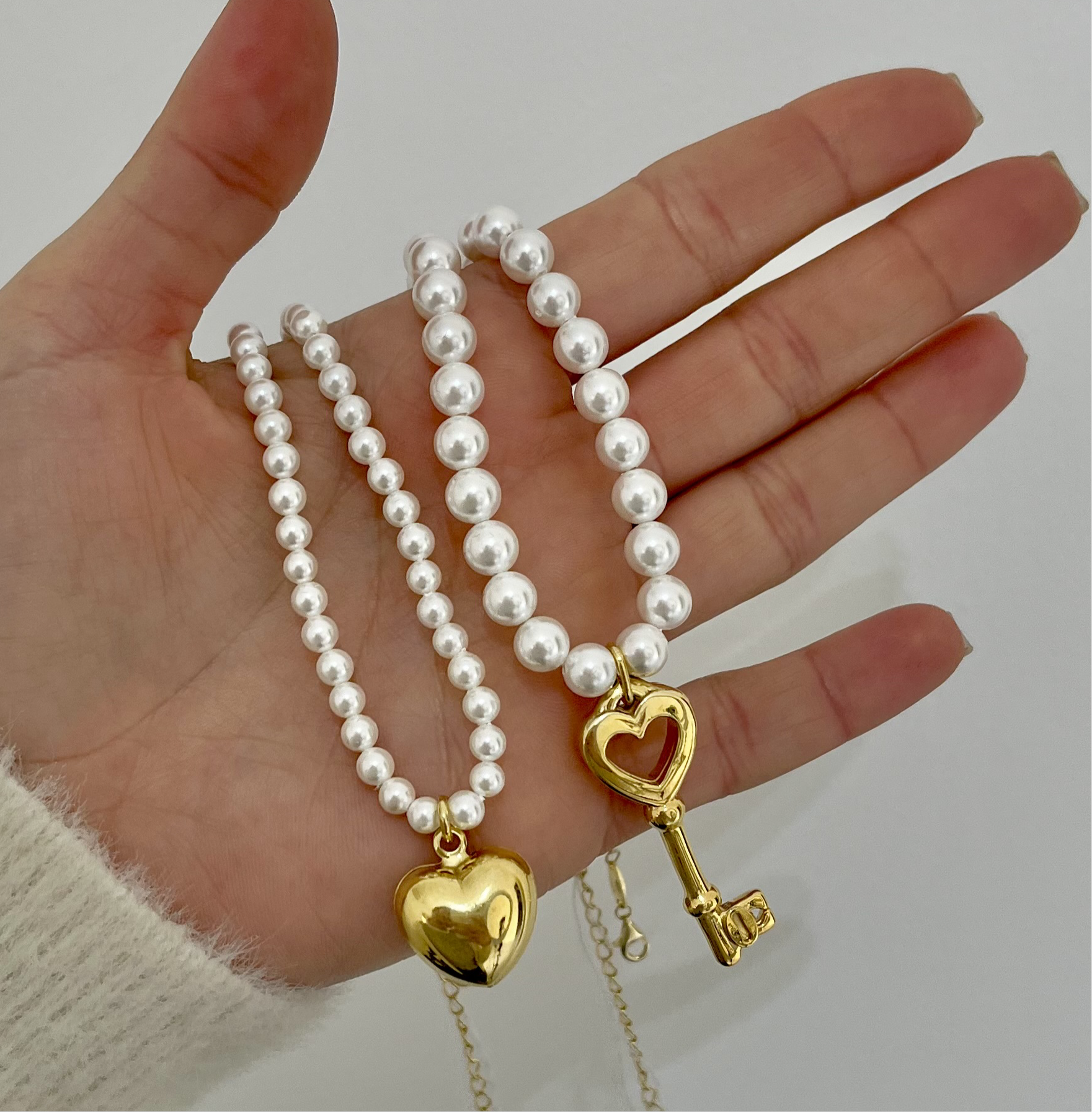 Collana Heart Key